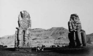 Memnonkolosse [Reise nach dem Sudan, Band 4: Ägypten]