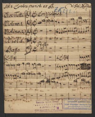 Suiten; ob, strings; B-Dur; HWV Anh. B 349