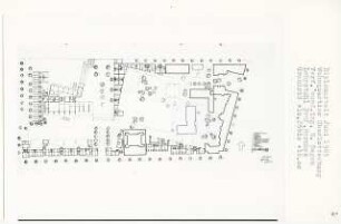 Wohnquartier, Berlin-Charlottenburg (Diplomarbeit bei Bernhard Hermkes): Grundriss 10.25 bis + 16.00