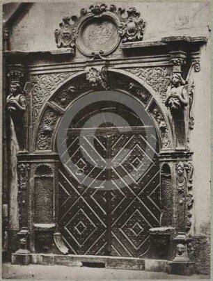 Portal am Bürgerhaus Ring 1 in Liegnitz