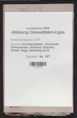 Besetzung der Kantor- und Schulmeisterstelle