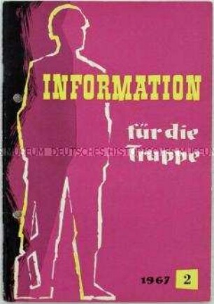 Monatsheft zur politischen Bildung in der Bundeswehr u.a. mit dem Wortlaut der Regierungserklärung von Bundeskanzler Kurt Georg Kiesinger am 13. Dezember 1966