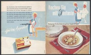 Kochen Sie mit Fantasie - Anregungen für die Zubereitung feiner Suppeneinlagen