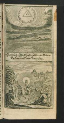 Göttliche Wolthaten Alten u. Neuen Testaments am Sonntag