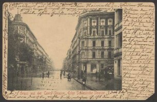Ansichtskarte Cuvry-, Ecke Schlesische Straße