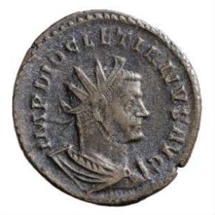 Münze, Antoninian, 292 - 294 n. Chr.