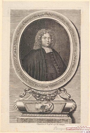 Christoph Wegleiter, Prof. theol. in Altdorf; geb. 22. April 1659; gest. 16. August 1706