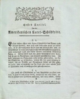 Chelonographia oder Beschreibung einiger Schildkröten nach natürlichen Urbildern