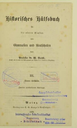 3: Neuere Geschichte