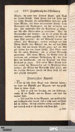 Zwanzigstes Kapitel.