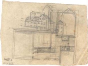 Hildebrand, Adolf von; Haus Schlederloh - Grundriss, Teilgrundriss