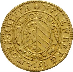 Münze, Goldgulden, 1614