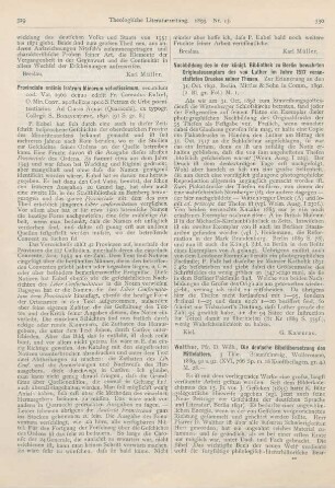 329-330 [Rezension] Provinciale ordinis fratrum Minorum vetustissimum, secundum cod. Vat. 1960 denuo edidit Fr. Conradus Eubel, O. Min. Conv., apostolicus apud S. Petrum de Urbe poenitentiarius