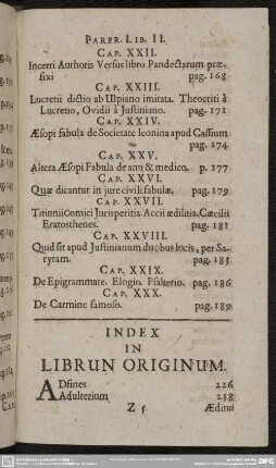 Index Libru[m] Originum