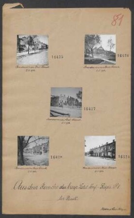 Brandruinen von Brest-Litowsk 05.05.1916