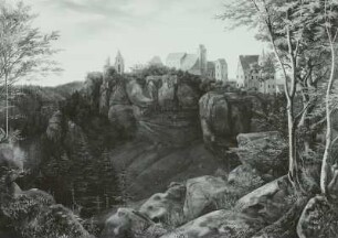 Burg Hohenstein in der Sächsischen Schweiz