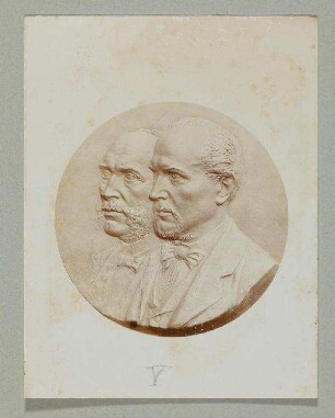 Bildnis von Karl Samwer (1819-1882) und Carl Francke (1805-1870)