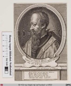 Bildnis Clément Marot