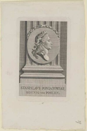 Bildnis des Stanislavs Poniatowski von Pohlen
