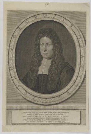Bildnis des Ioannes Georgivs Graevivs