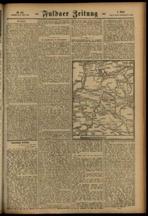 Zweite Ausgabe vom Samstag, den 03. Juni 1916.