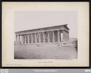 Athen: Theseus Tempel.
