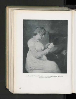 Die Dichterin Christine Westfalen. Hamburg, Kunsthalle.
