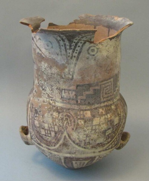 Urn with handle