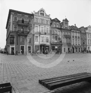 Bürgerhäuser am Alten Markt Posen von S