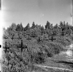 Deutscher Kriegerfriedhof Bärenstall, Vogesen. Sommer 1941