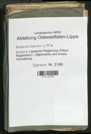 Konkurs des Amtmann Lucanus zu Detmold: Konkurs- und Liquidationsprozeß des Amtmanns Lucanus bzw. dessen Erben, Bd. 2