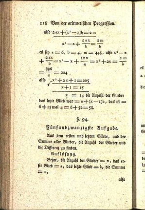 Fünfundzwanzigste Aufgabe
