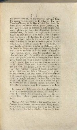 Causes de la contre-révolution dans le Brabant, et réfutation des calomnies de Marat & de Carra contre Léopold II & contre Louis XVI