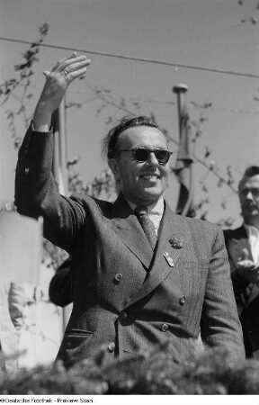Porträt des Oberbürgermeisters von Leipzig - Hans Erich Uhlich