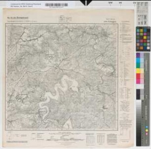 5304, 3093 Nideggen 50°36'-6°20' G. Preußische Landesaufnahme 1893/1895 - Berichtigt: Reichsamt für Landesaufnahme 1938 - Ausgabe: Reichsamt für Landesaufnahme 1939, Nur für den Dienstgebrauch