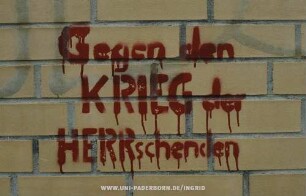 Gegen den KRIEG der HERRschenden