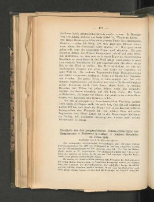 Resultate aus den geographischen Ortsbestimmungen des Hauptmans v. Prittwitz u. Gaffron in Deutsch-Ostafrika im Jahre 1898.