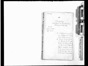 Protokolle der konstituierenden Ständeversammlung