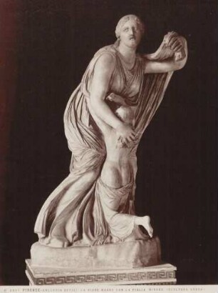 Skulptur Niobe mit Kind, Uffizien, Florenz
