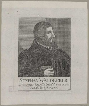 Bildnis des Stephan Waldecker