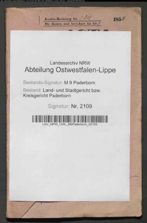 Erblasser: Dören, Johann (genannt Bartscher):