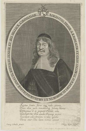 Bildnis des Augustin. Heinr. à Kromayer