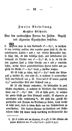 Die Elemente der Arithmetik. Zweite Abtheilung.