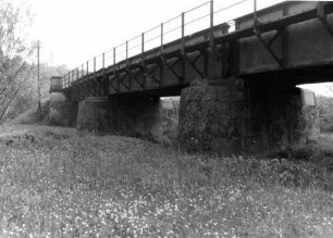 Rechtenstein Lauterbrücke Mittelpfeiler