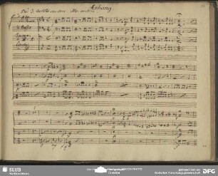 Quartetto con Coro (trb, timp, tr)
