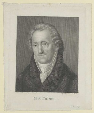 Bildnis des M. A. v. Thuemmel