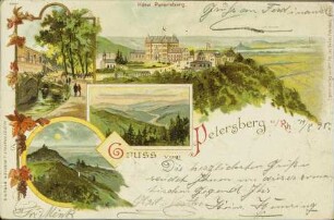 Gruss vom Petersberg a/Rh.