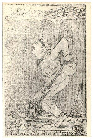 Aus dem Leben eines Schippers (Armierungssoldat) (Entwurf mit Zensurvermerk 19.12.1916 Nr. 1491)