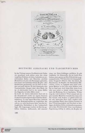 44: Deutsche Almanache und Taschenbücher