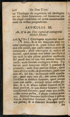 496-521, Articulus III.